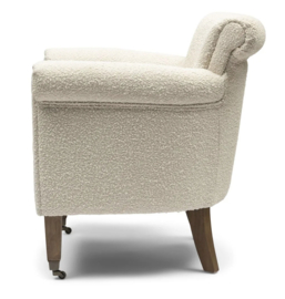 Rivièra Maison Paramount Arm Chair White Sand Boucle
