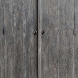 Luksa 2 deurs kast antique grey