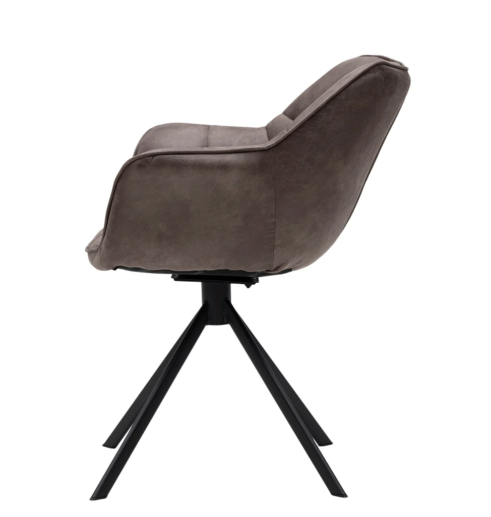 Riviera Maison Carnaby Dining Arm Chair Pellini Coffee