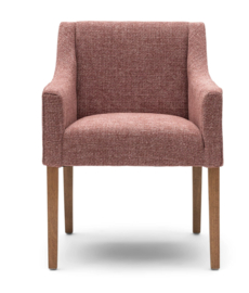 Riviera Maison Savile Row Dining Chair Eeikamerstoel Coral Pink