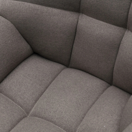 Riviera Maison Carnaby Dark Taupe DAC Draaibare Eetkamerstoel