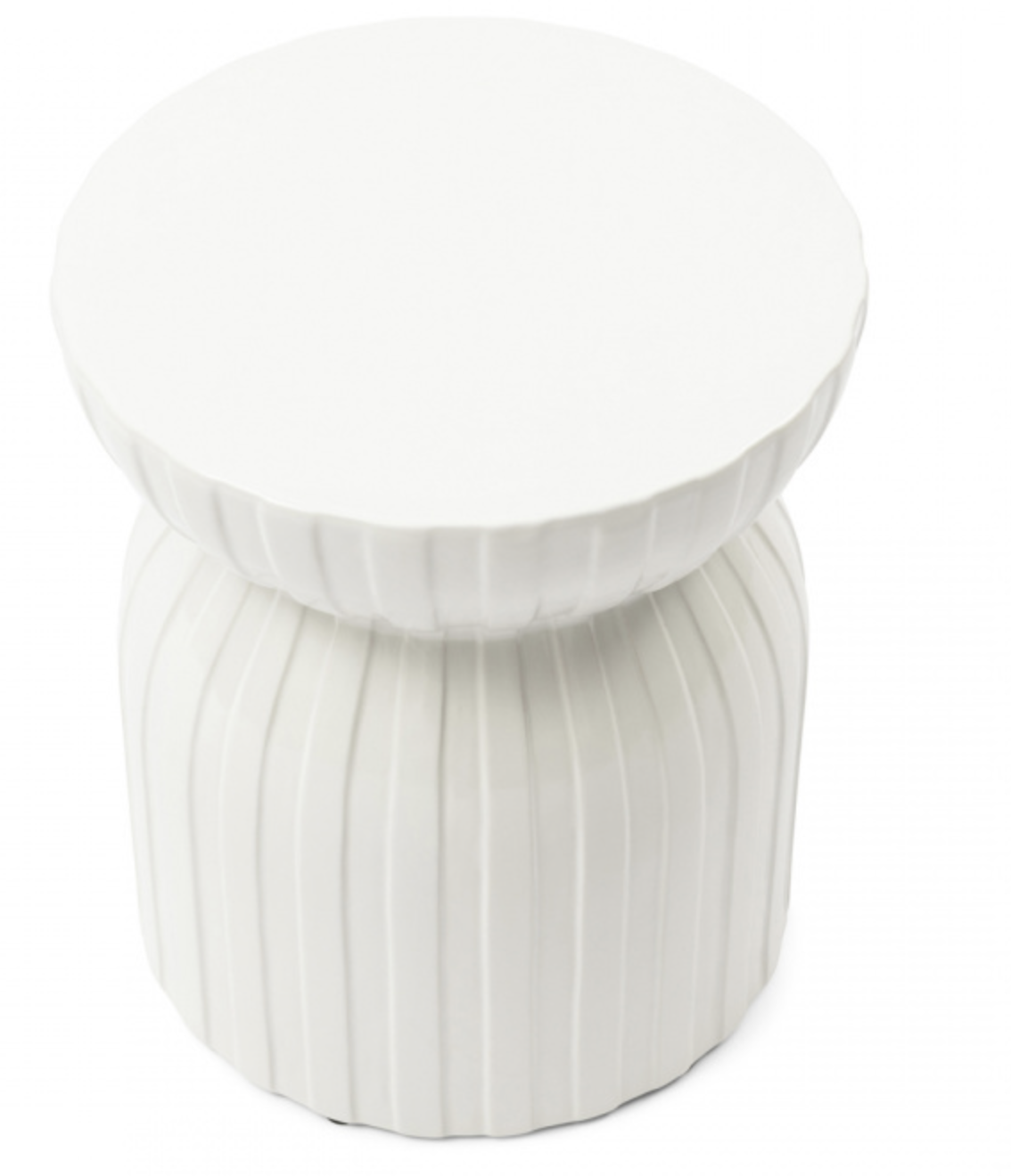 Bijzettafel Sintra Puur Wit 35CM