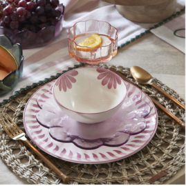 Riviera Maison Toulouse Plate Bord Pink
