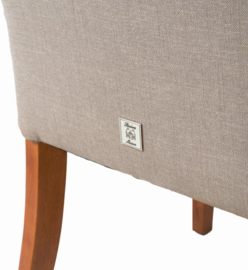 Rivièra Maison La Scala Dining Arm Chair Linen Flax