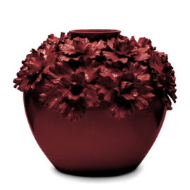 Rivièra Maison  Blossom Vase Burgundy L