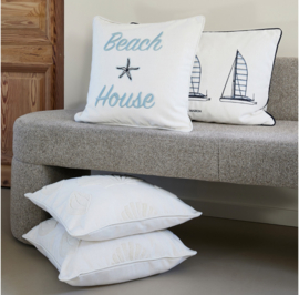 Riviera Maison Sandy Shell Pillow 50x50 PRE ORDER