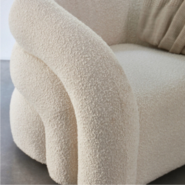 Riviera Maison Swivel Draaibare Fauteuil Vittorio wit