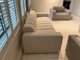 Riviera Maison Dazzle Sofa 3,5S Fine Weave Soft White