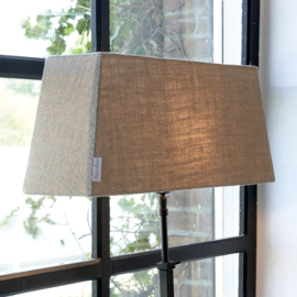 Rivièra Maison Rectangular Lampshade Flax 15x60