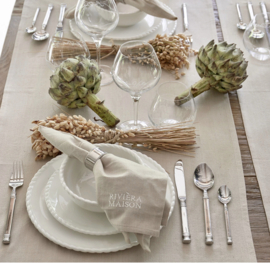 Rivièra Maison Table Runner flax 2pcs 150x50