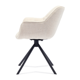Carnaby Dining Armchair Turning Leg, Tweed
