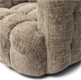 Riviera Maison Arosa Swivel Draaifauteuil Chenille Taupe