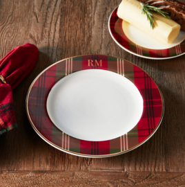 Riviera Maison RM Classic Tartan Dinner Plate
