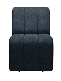 Riviera Maison Eetkamerstoel Dazzle, Deep Blue, French Waeve