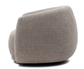 Riviera Maison Leonardo Swivel Draaibare Fauteuil taupe