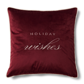 Riviera Maison Holiday Wishes Pillow 50x50