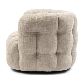 Riviera Maison Arosa Swivel DraaiFauteuil, Natural