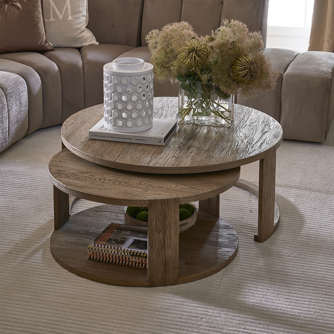 Salontafel Rivièra Maison Astoria Set van 2
