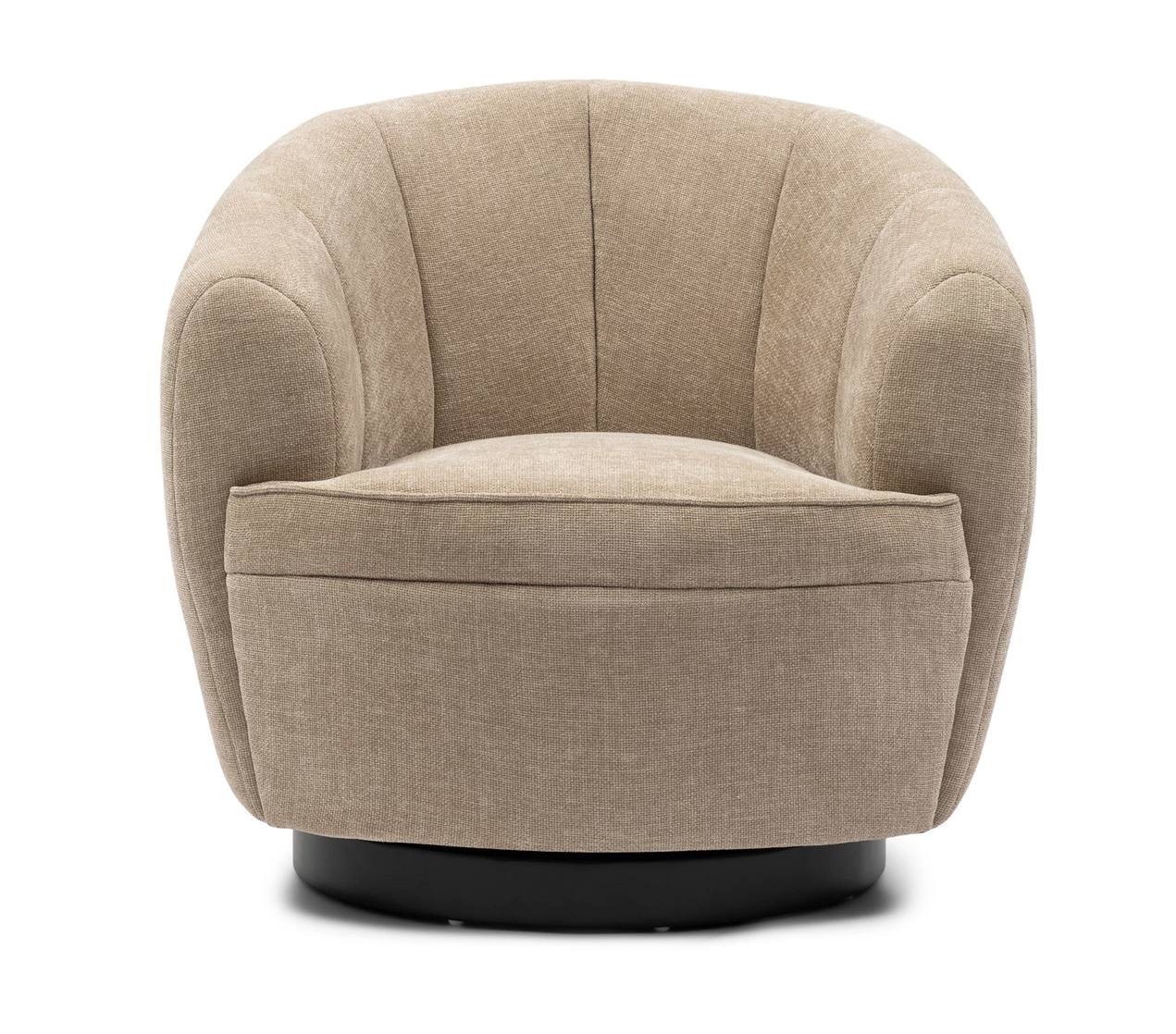 Riviera Maison The Countess Swivel Beige, Draaibare Fauteuil