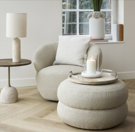 Rivièra Maison Mira Travertine Table Lamp