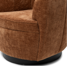 Riviera Maison Countess Swivel Maroon Brown