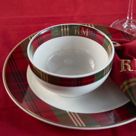 Riviera Maison RM Tartan Bowl