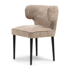 Antibes Dining Armchair, Manhattan Waeve Soft Walnut