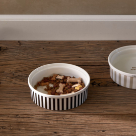 Rivièra Maison Bone Appetit Dog Bowl black L