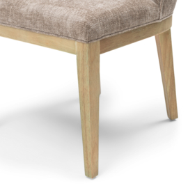 Riviera Maison Whistler Dining Chair Eeetkamerstoel, Taupe