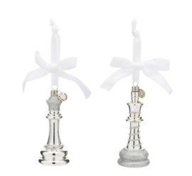 Riviera Maison Chess Game Ornament Set of 2 -