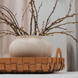 Florence Leather Tray 61x44