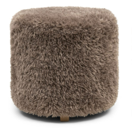 Rivièra Maison Bowery Poef Raccoon Taupe