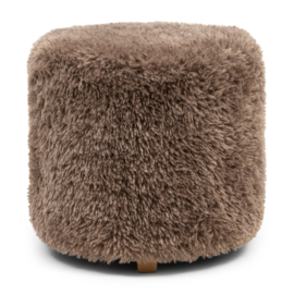 Riviera Maison Bowery Footstool Raccoon Taupe