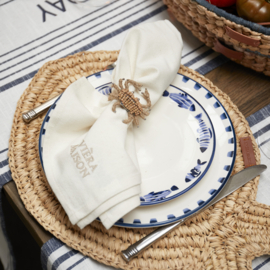 Riviera Maison Servetringen Sealife Napkin Ring Set of 4 pcs