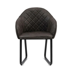 Riviera Maison Eetkamerstoel Ritz Armchair pellini espresso