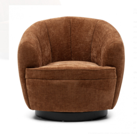Riviera Maison Countess Swivel Maroon Brown
