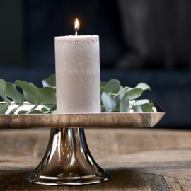 Rivièra Maison Pillar Candle ECO Flax 7x13