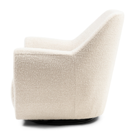 Riviera Maison The Jill Swivel Chair Boucle white sand