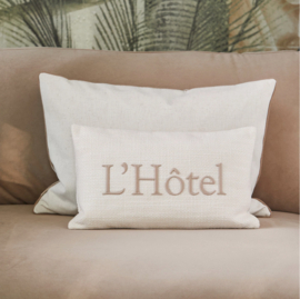 Riviera Maison L'Hotel Pillow Cover 50x30