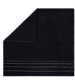 RM Elegant Towel Black 140 x 70