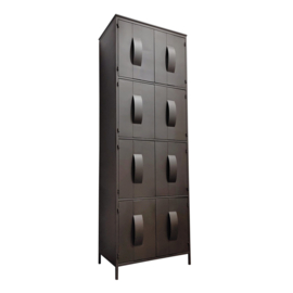 PTMD Acalia Brown Cabinet 8 doors