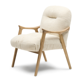 Rivièra Maison Castello Dining Armchair Two-Tone Weave Naturel