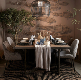 Riviera Maison Le Bar American Diningtable Eettafel 140x40