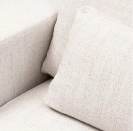 Rivièra Maison Stephen chaise, lounge left, rich tweed, antique white
