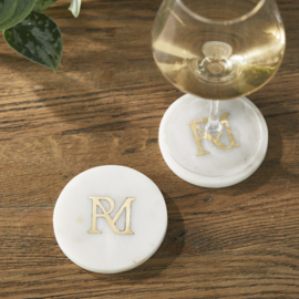 Riviera Maison RM Marble Coasters Set of 2