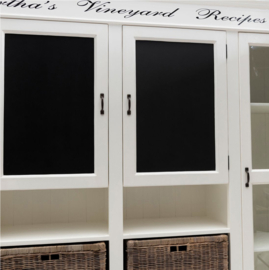 Martha's Vineyard Recipes Cabinet