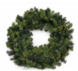 Riviera Maison Aspen X-Mas Wreath Kerstkrans 150 cm dia met verlichting