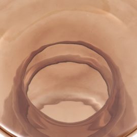 Rivièra Maison Venice Glass End Table, Taupe