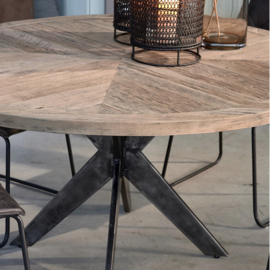 Riviera Maison Falcon Crest Dining Table Eettafel dia 150cm