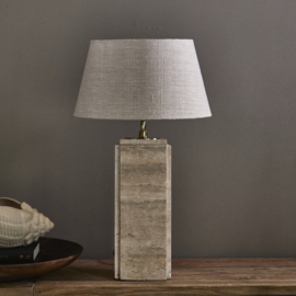 Rivièra Maison Linen Taper Lampshade Flax 38x21